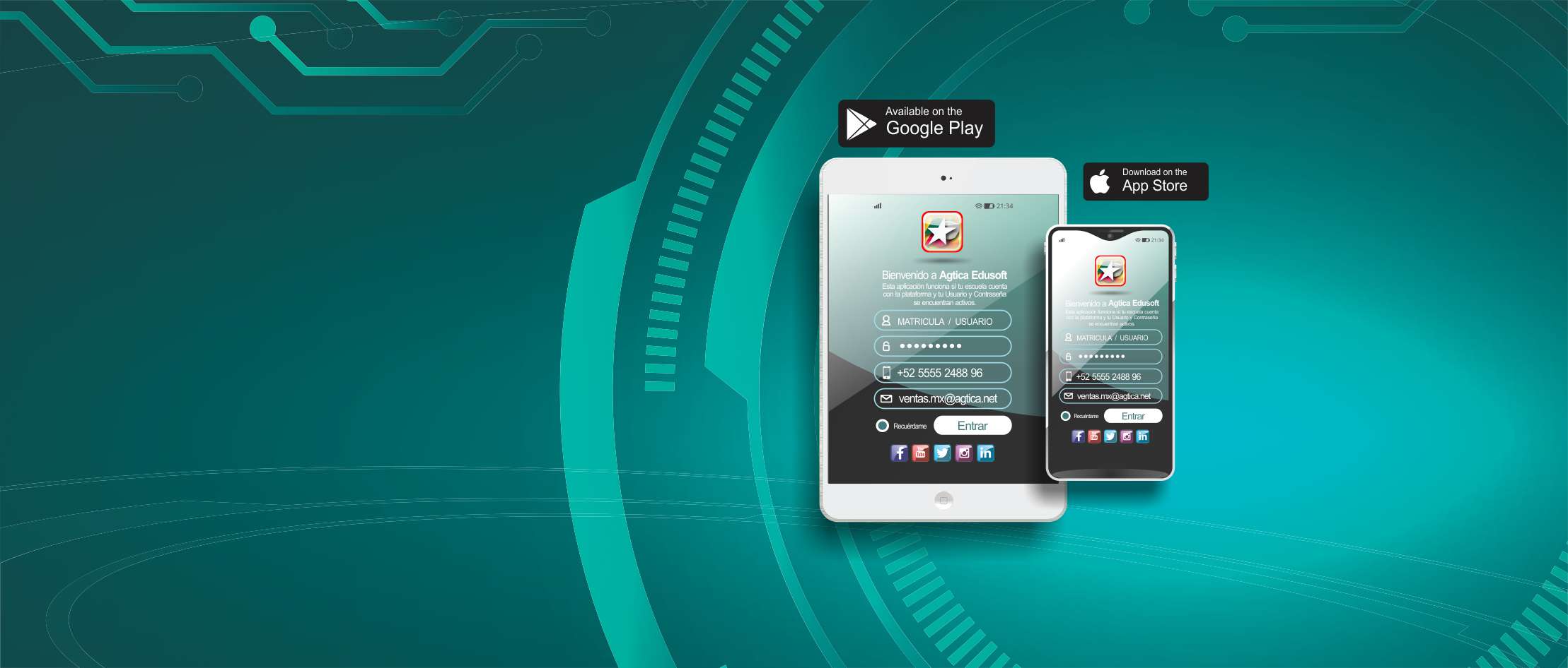 Personalizamos la APP a tu colegio